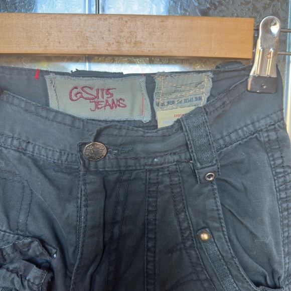 G-Star Dark Gray Cargo Pants with Button Accents - Picture 2 of 10